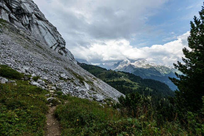 Der Steig hinauf