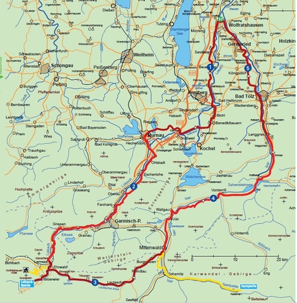 Streckenführung