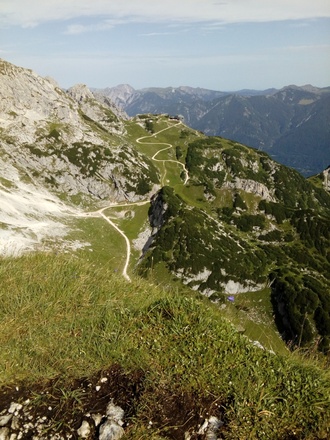 Blick vom Nordwandsteig