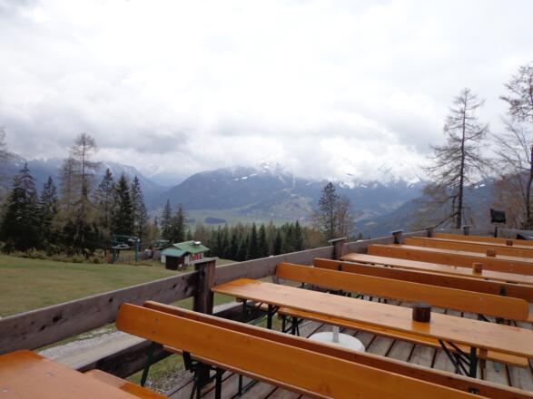 Blick von der Gamsalm in Ehrwald