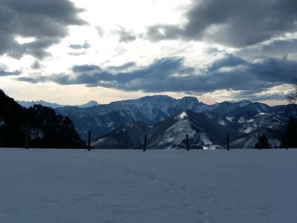 Winterwanderung Grünburger Hütte