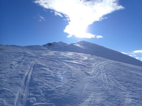 Am Gipfelkamm Richtung Stemmerkogel