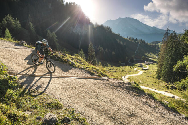 Abfahrt übers Stonane Bankerl
