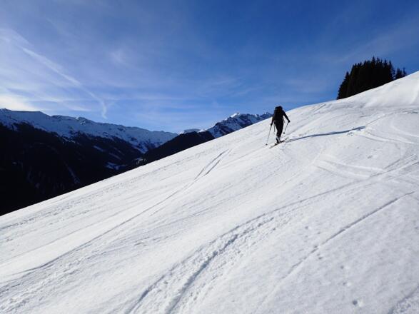 Am Weg zur Walleggalm