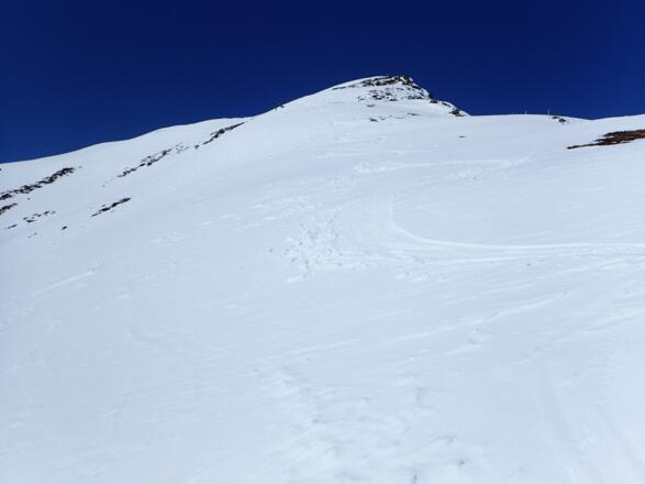 Firnabfahrt Ostrücken