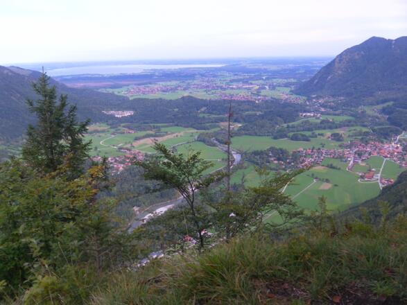 Gipfelblick zum Chiemsee