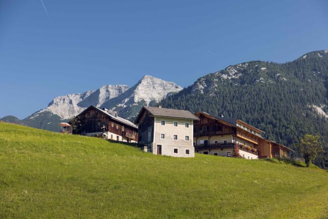 Bergsteigerdorf Steinberg am Rofan