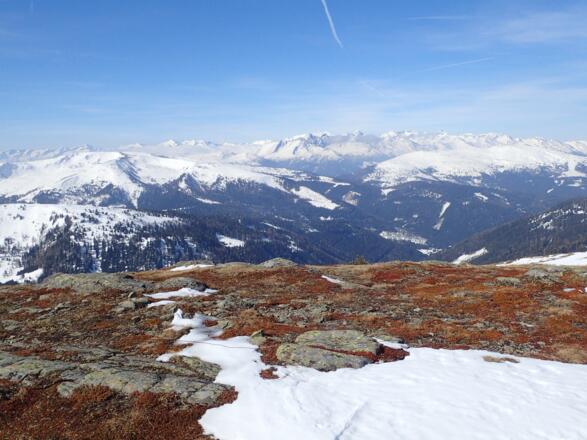 Blick Richtung Ankogelgruppe