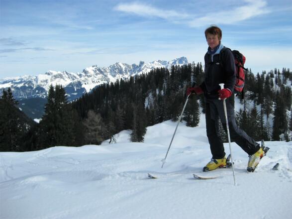 Gosaukamm und Dachstein vom Mittleren Brandlbergkopf