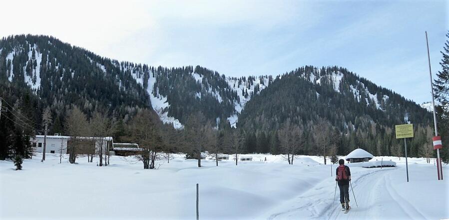 ehemaliger Truppenübungsplatz Aualm unter den Brandlbergköpfen