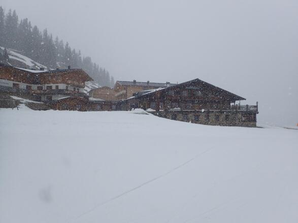 Ende April bei der Breitfußalm