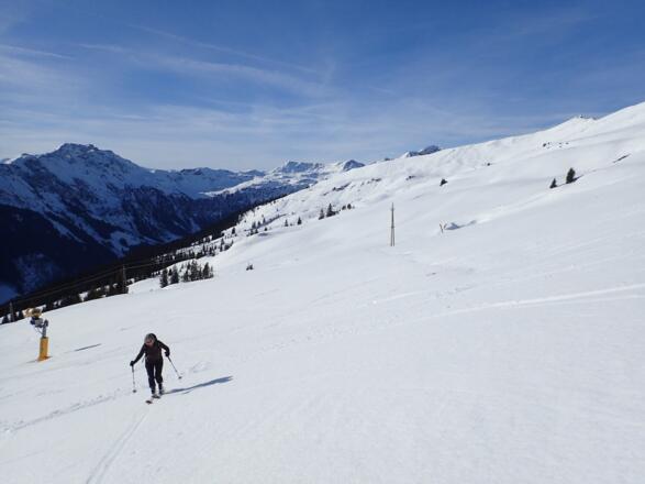 Schönes Skigelände