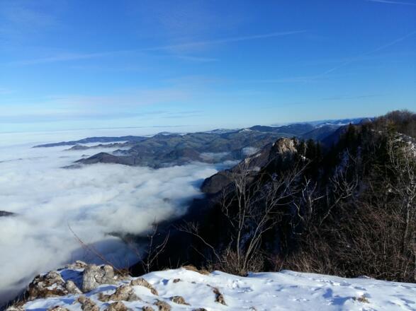 Winterwandern GrünburgerHütte über Schoberstein