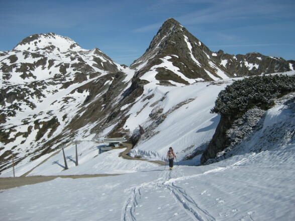 Seekarspitze und Wurmwand aus der Seekarscharte