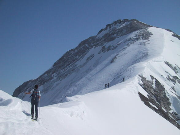 am Westgrat der Steirischen Kalkspitze