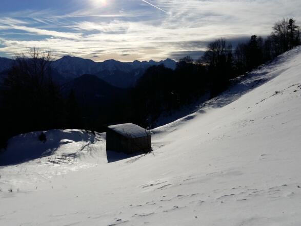 Winterwandern Grünburger Hütte über Schoberstein