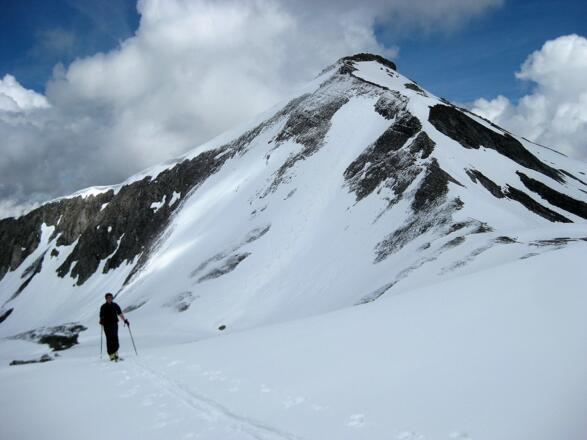 Steirische Kalkspitze aus der Akarscharte
