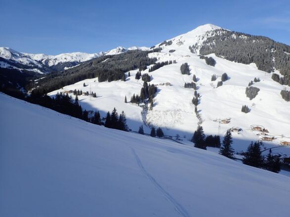 Zwölferkogel von der Schattberg West aus gesehen
