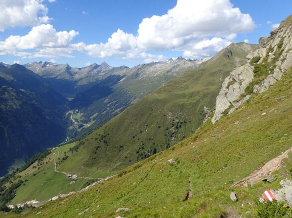 Blick zur Kesseralm