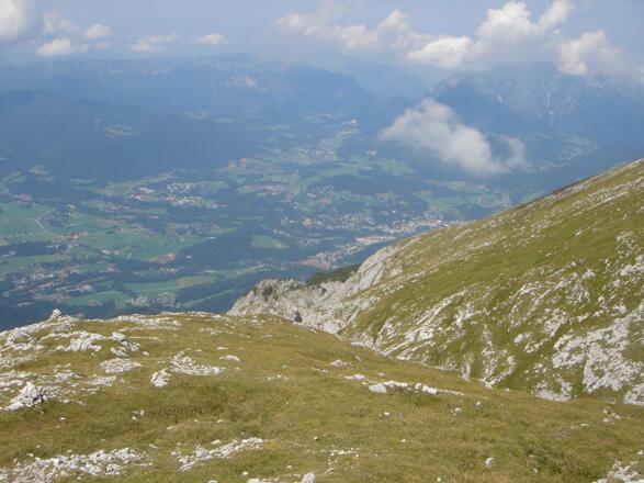 Querung hinüber zum Nordwestrücken