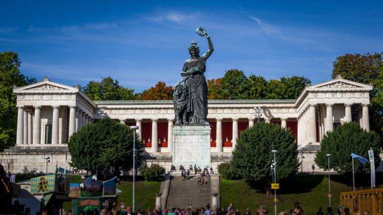 Ruhmeshalle und Bavaria an der Theresienwiese