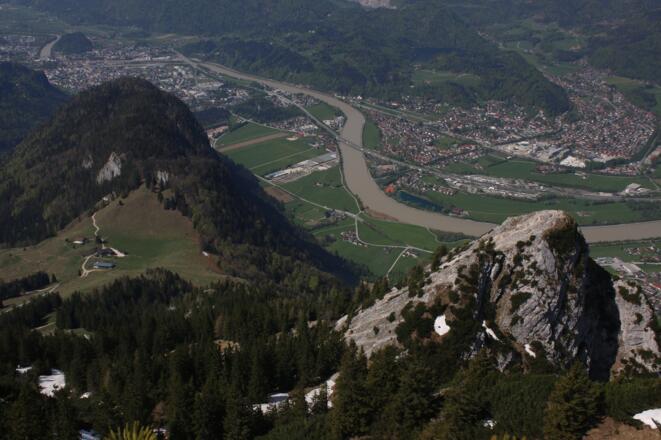 ... und Blick vom Petersköpfl