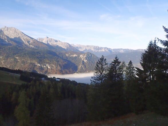 Nach dem Zaunüberstieg