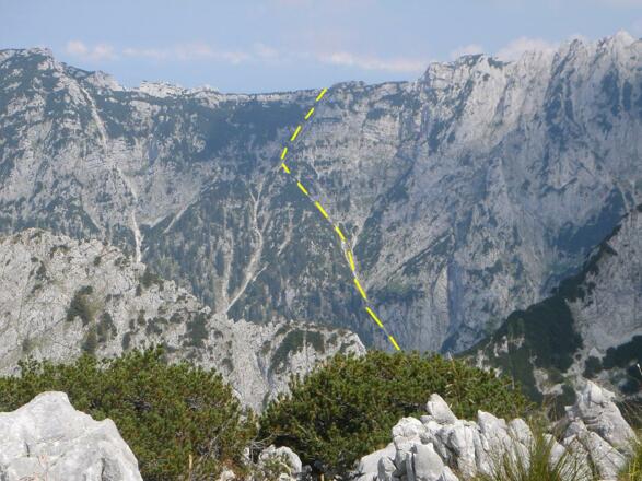 Ungefährer Verlauf des Steftensteiges