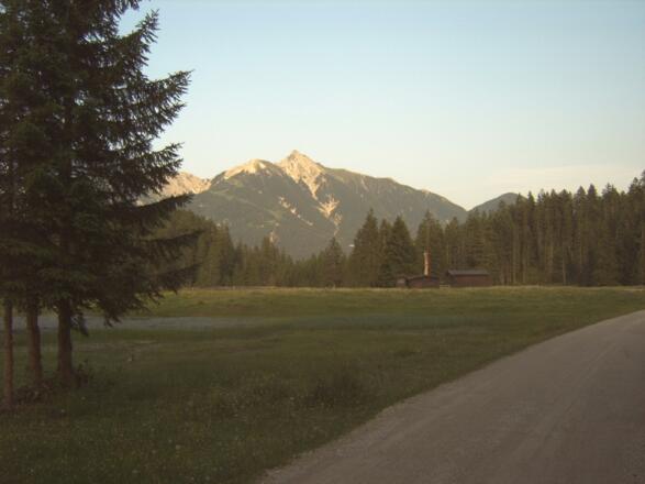 Der "unsichtbare" Wildmoossee.