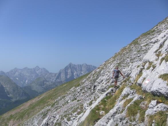 Querung der Stuhljoch Südflanke