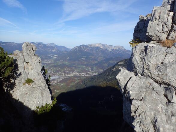 Durchblick zum Untersberg