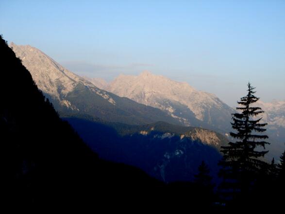 Sonnaufgang im Berchtesgadener Land