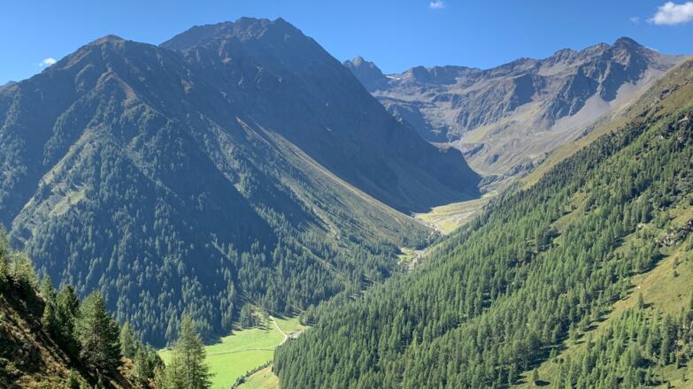 Blick nach SW