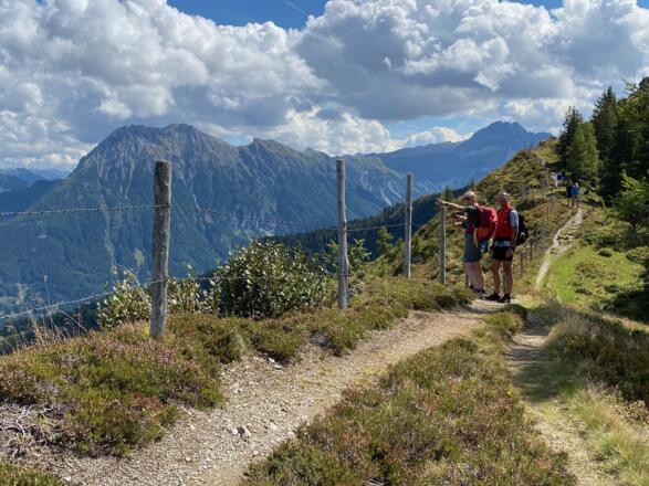 Zunehmend schönes Panorama
