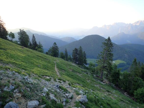 Abstieg zum Einstieg
