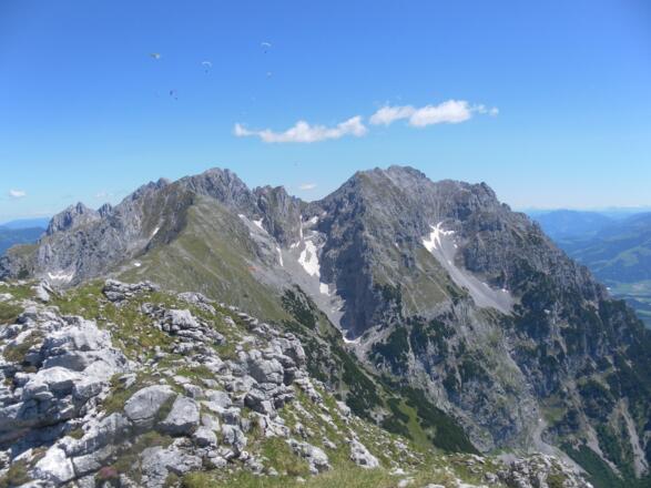 Kopfkraxen, Sonneck, Treffauer und Tuxeck