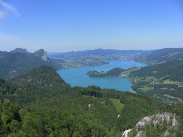 Mondsee vom Weinkogel