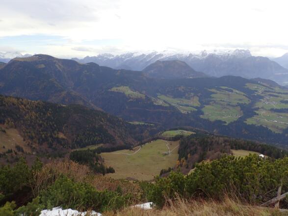 Abstieg zum Wurzerbauer