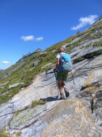 Plattenquerung zum Hüttenkogel