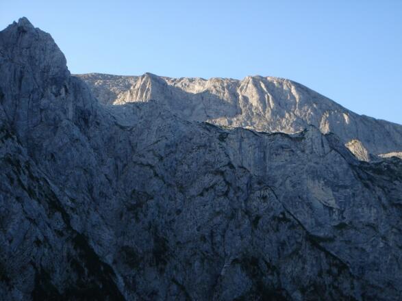 Blick hinüber zum Hohen Brett
