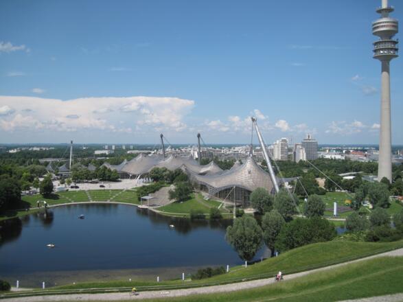 Blick vom Olympiaberg