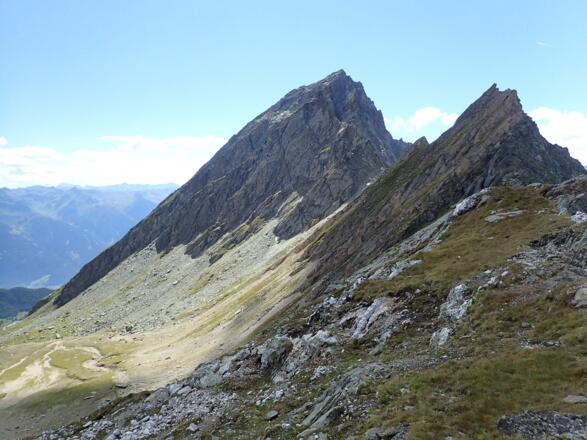 Nussingkogel von der Nussingscharte gesehen