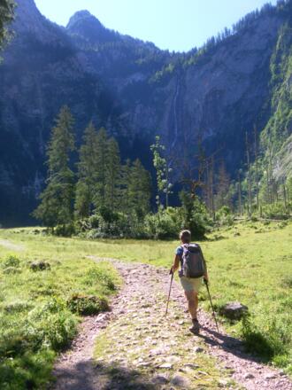 Ebene vor dem Röthbachfall