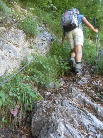 gesicherter Röthsteig