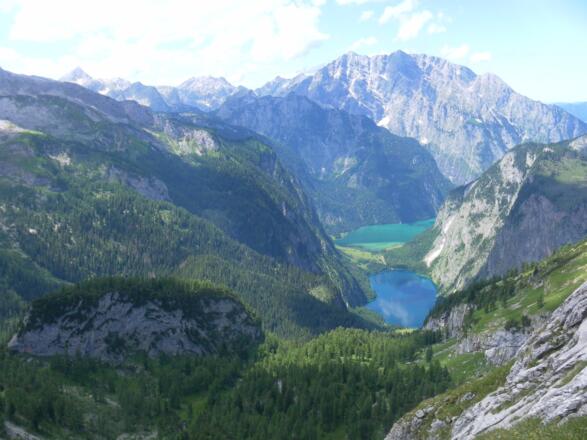 Obersee und Watzmann Ostwand