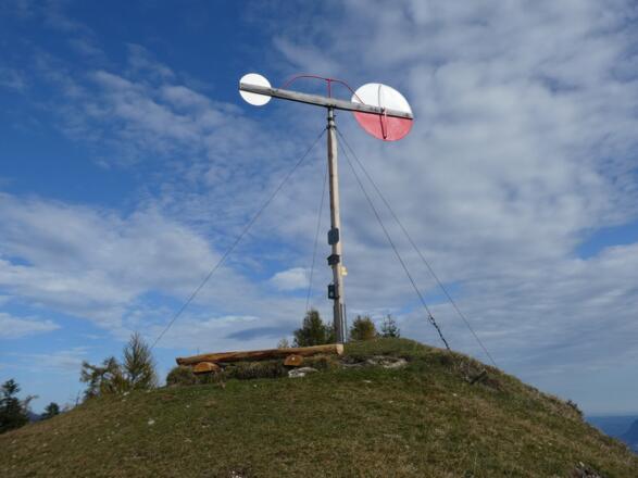 Wetterfahne 1284 m.