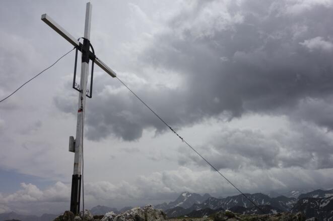 Gipfelkreuz Roter Kogel