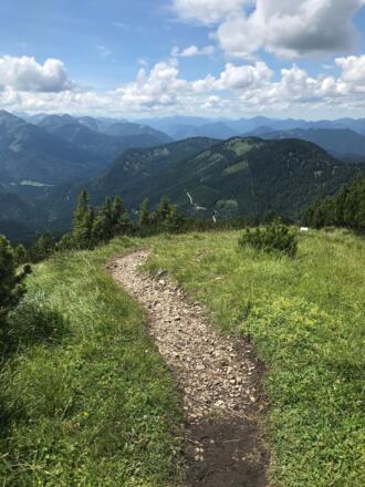 Auf der Blaubergschneid.