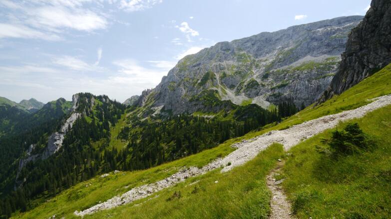 Blick auf die Hochplatte