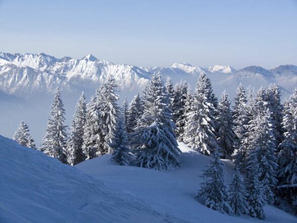 Typisches Tourengelände am Breitenstein